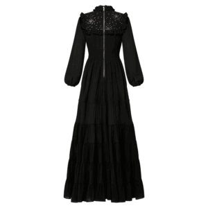 Louis VuittonRhinestone Bib Tiered Gown