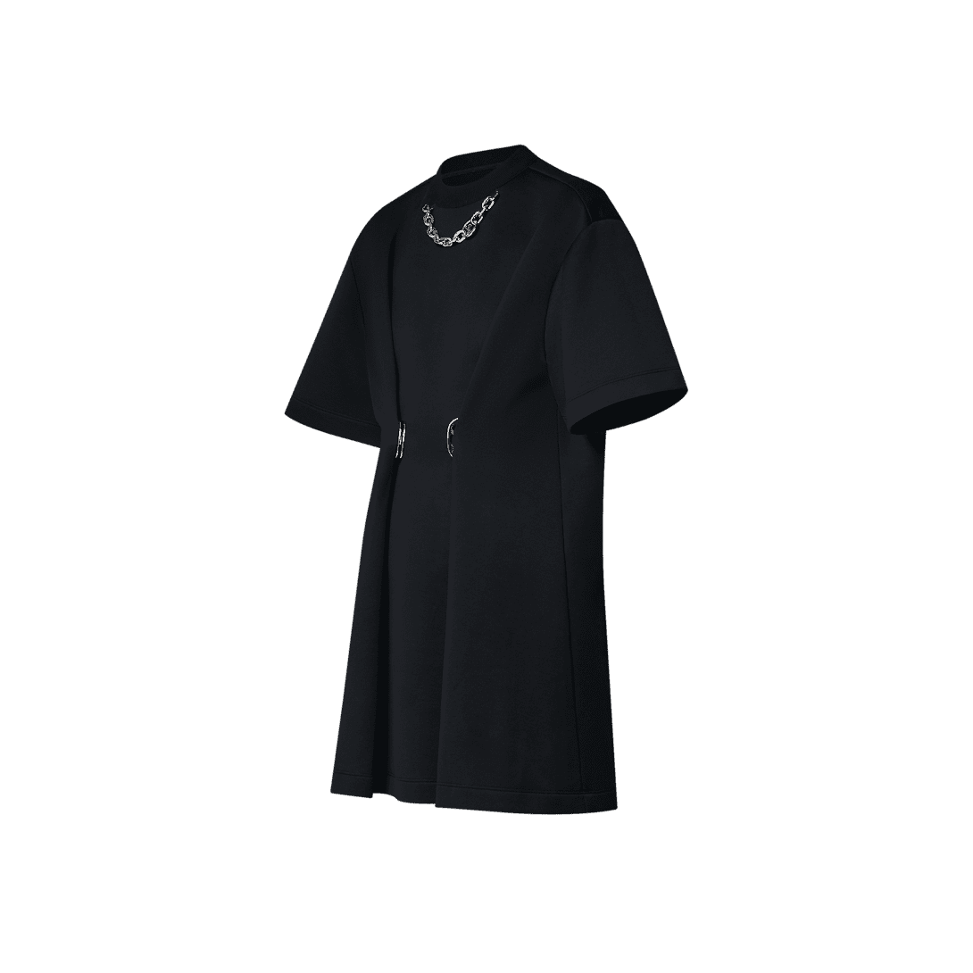 Louis Vuitton Snap Waist T-Shirt Dress - Image 3