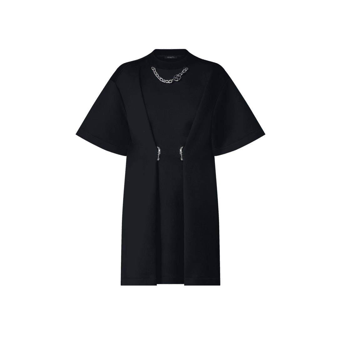 Louis Vuitton Snap Waist T-Shirt Dress