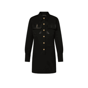 Louis Vuitton Technical Gabardine Shirt Dress