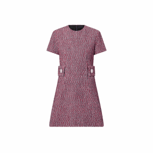 Louis Vuitton Tricolor Skater Dress