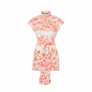 Louis Vuitton Tropical Floral Shirt Dress
