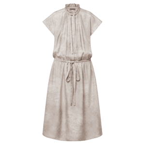 Louis Vuitton Tropical Monogram Lavaliere Collar Dress