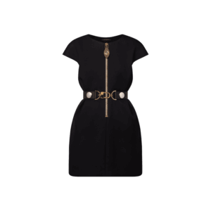 Louis Vuitton XXL Detail Cap Sleeve Dress