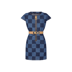 Louis Vuitton Louis Vuitton Chartreuse Silk Shirt Dress