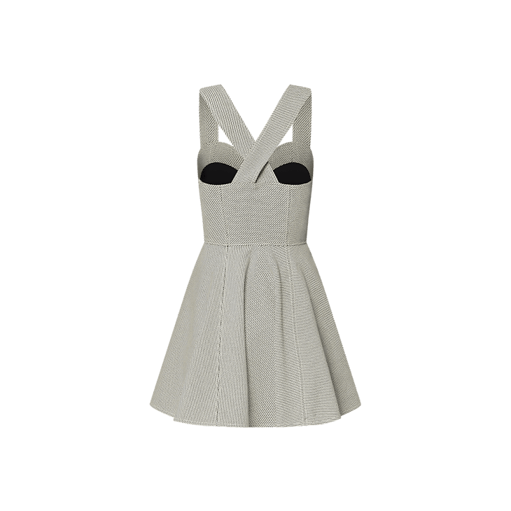 Louis Vuitton Zigzag Bodice Dress - Image 2