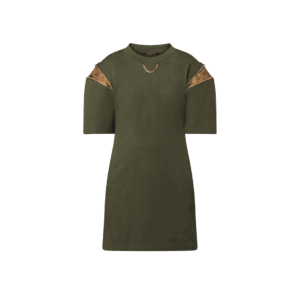Louis Vuitton Zipper Sleeve T-Shirt Dress