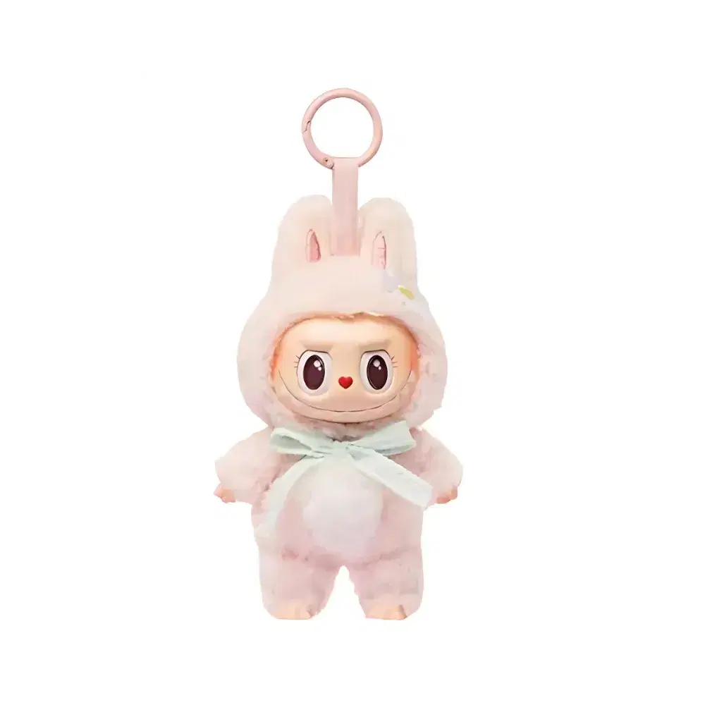 Labubu Mokoko Close to Sweet Vinyl Plush Doll Pendant Keychain