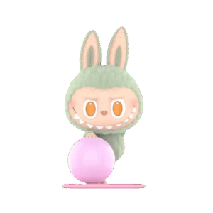 THE MONSTERS Labubu Lazy Yoga Series Zone Out Figure