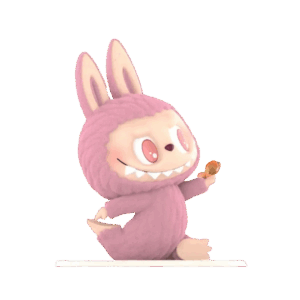 THE MONSTERS Labubu Lazy Yoga Series Confident Figure