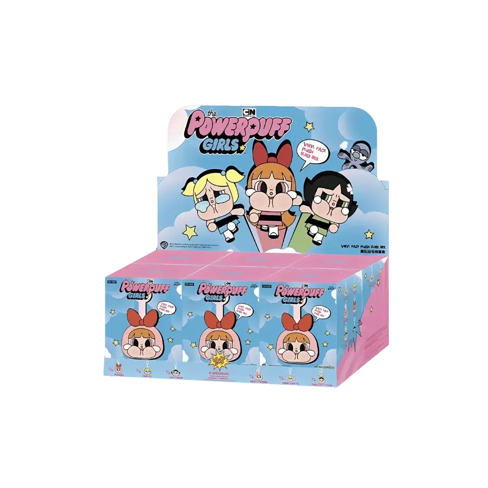 CryBaby x Powerpuff Girls Series Vinyl Face Plush Sealed Case (6 Blind Boxes)