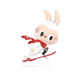 Labubu The Monsters Coca-Cola Series Snowy Mountain Figure