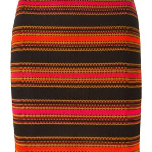 Balmain  striped skirt