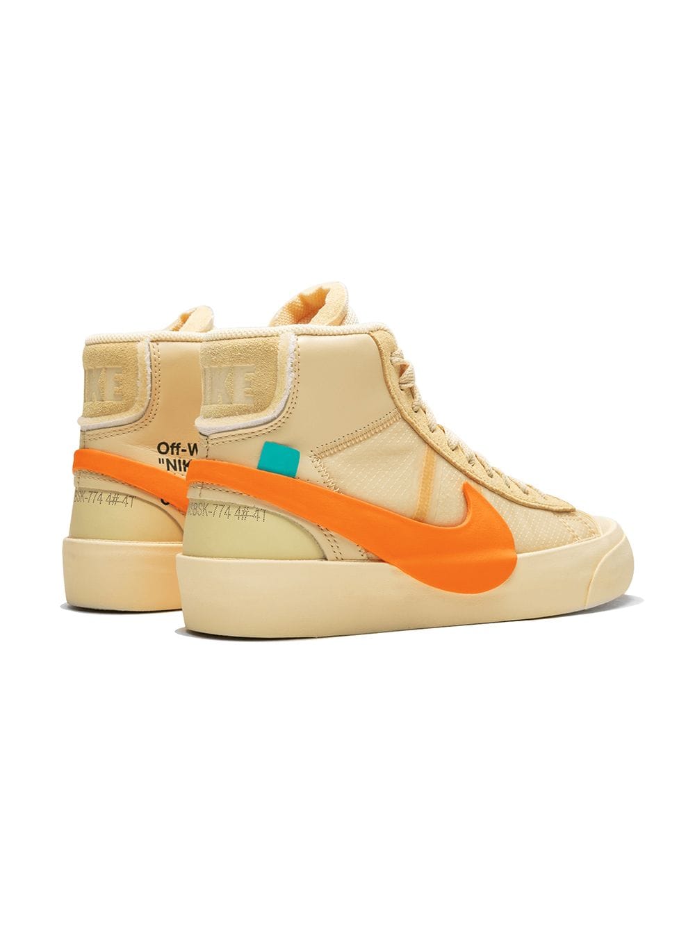 Nike X Off-White The 10: Blazer Mid "All Hallows Eve" sneakers - Image 3