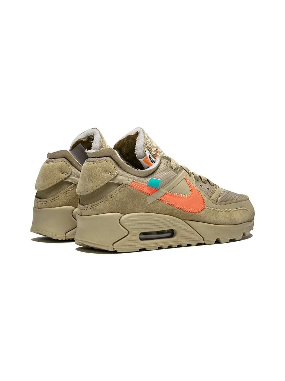 Nike X Off-White The 10: Air Max 90 "Off-White/Desert Ore" sneakers - Image 3