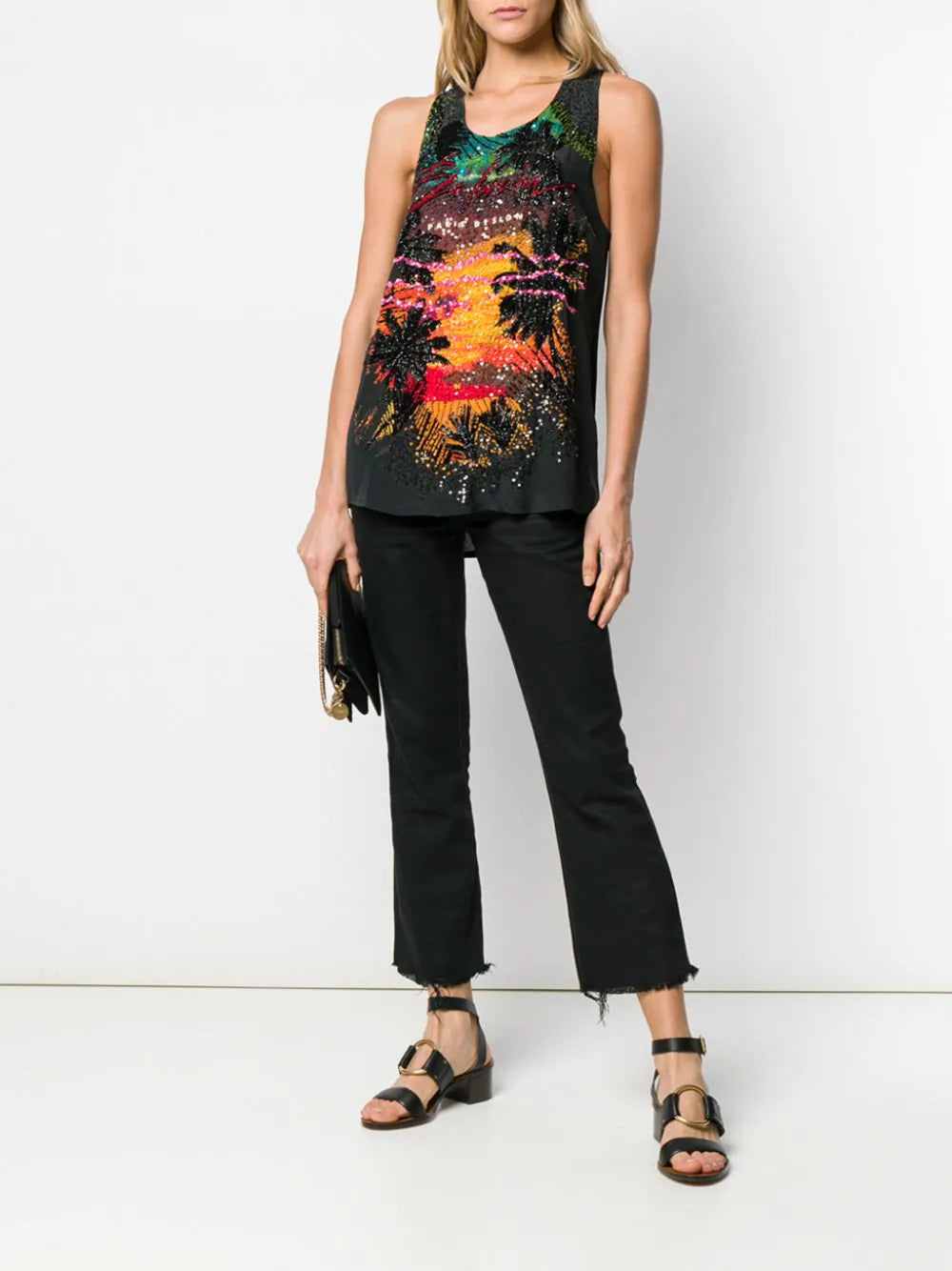 Balmain sequin embellished tank top - Image 2