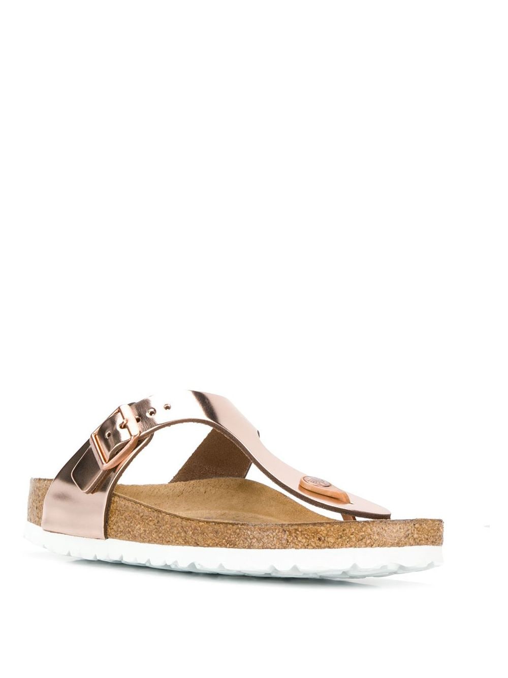 Birkenstock metallic thong strap sandals - Image 2