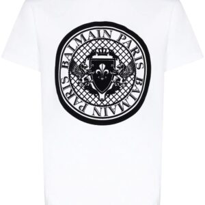 Balmain Coin logo print T-shirt