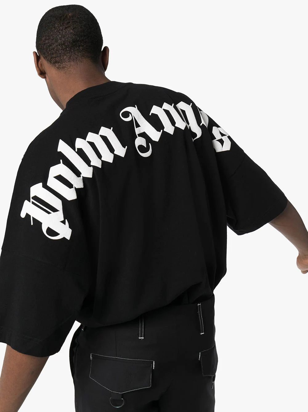 Palm Angels logo print T-shirt - Image 4