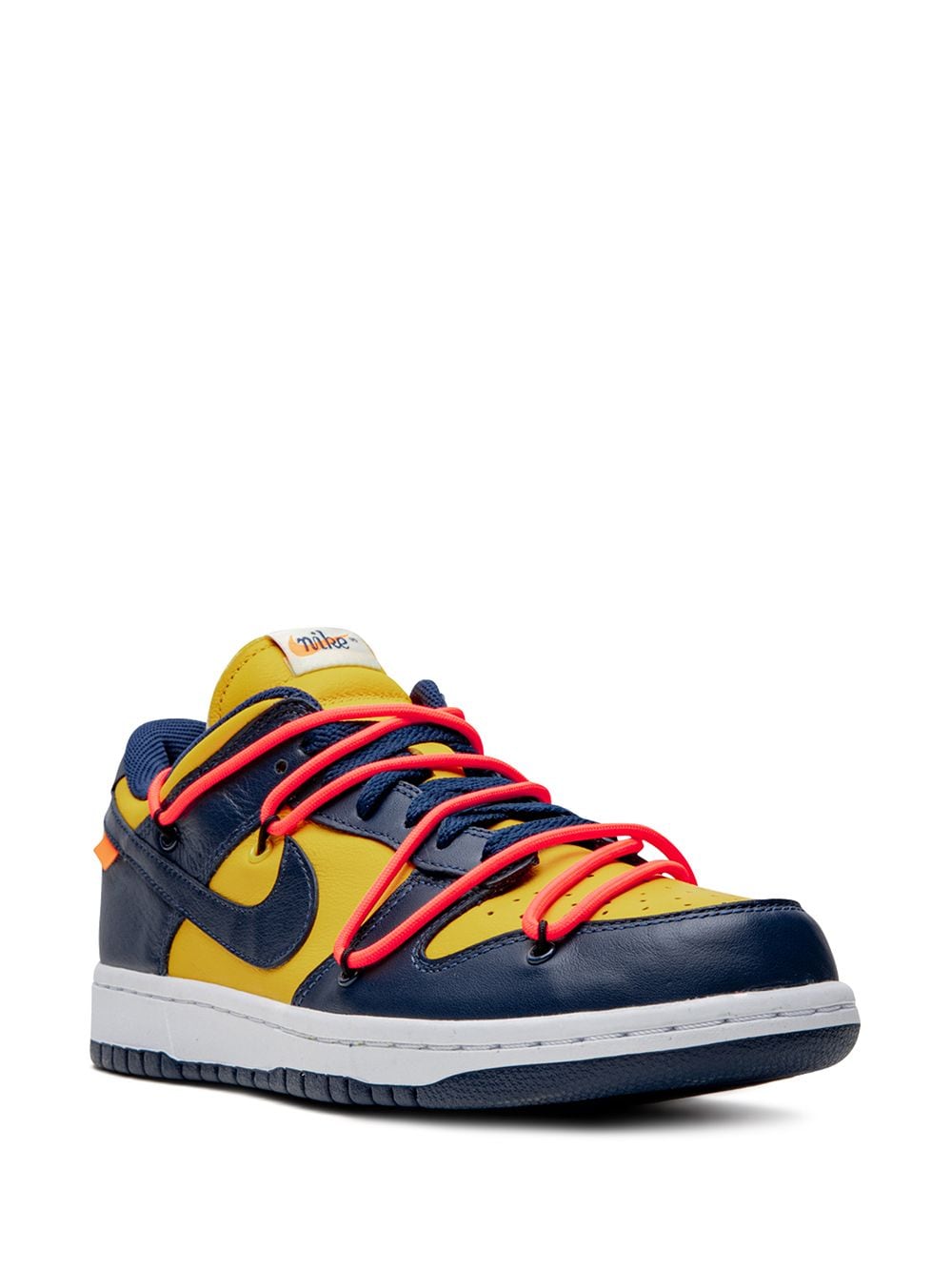 Nike X Off-White Dunk Low "University Gold" sneakers - Image 2