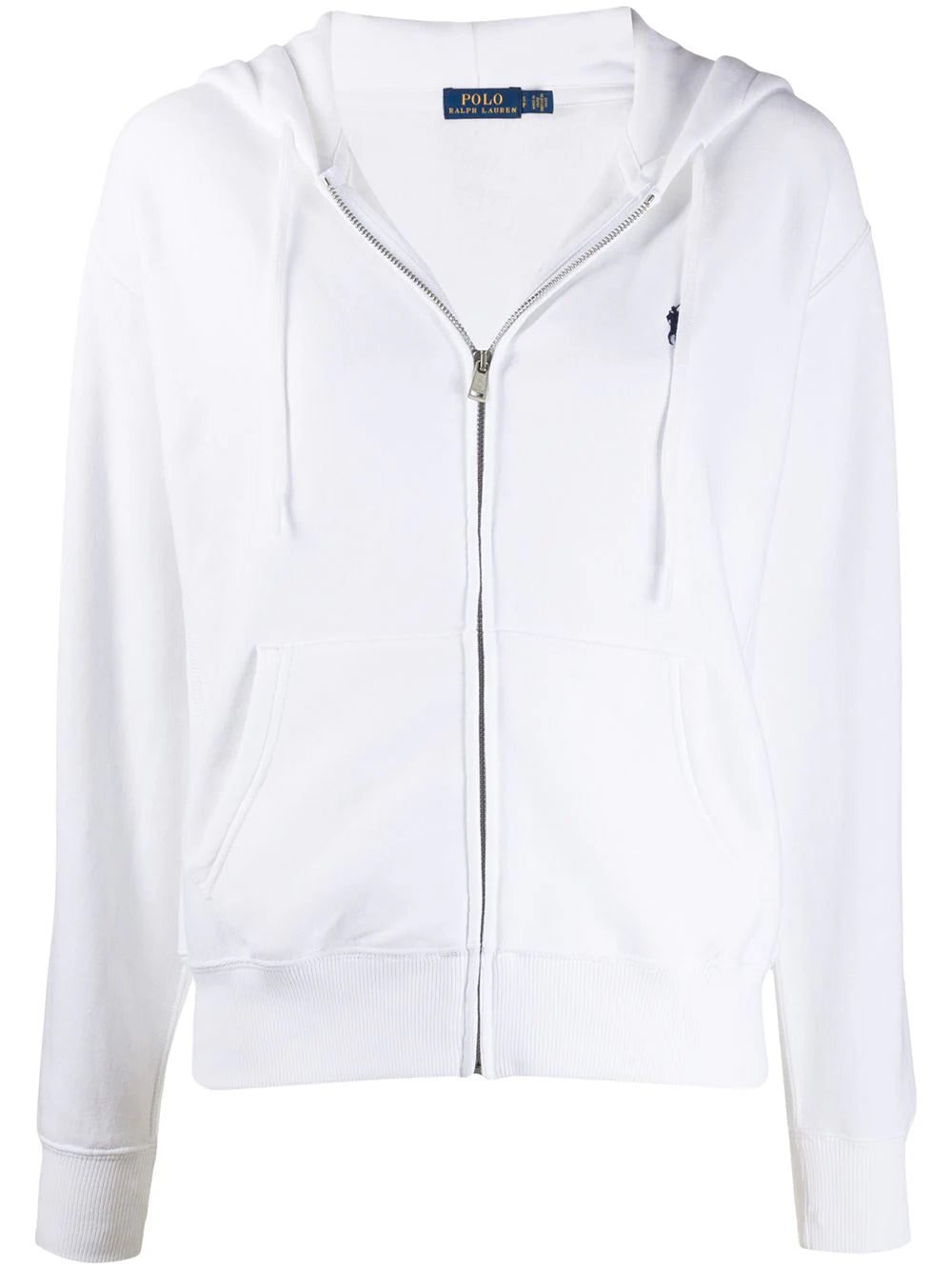 Polo Ralph Lauren logo-embroidered zipped hoodie