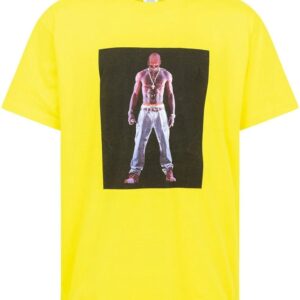 Supreme Tupac Hologram graphic-print T-shirt