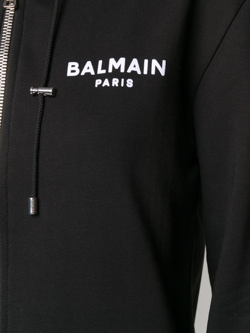 Balmain logo zipped hoodie - Image 5