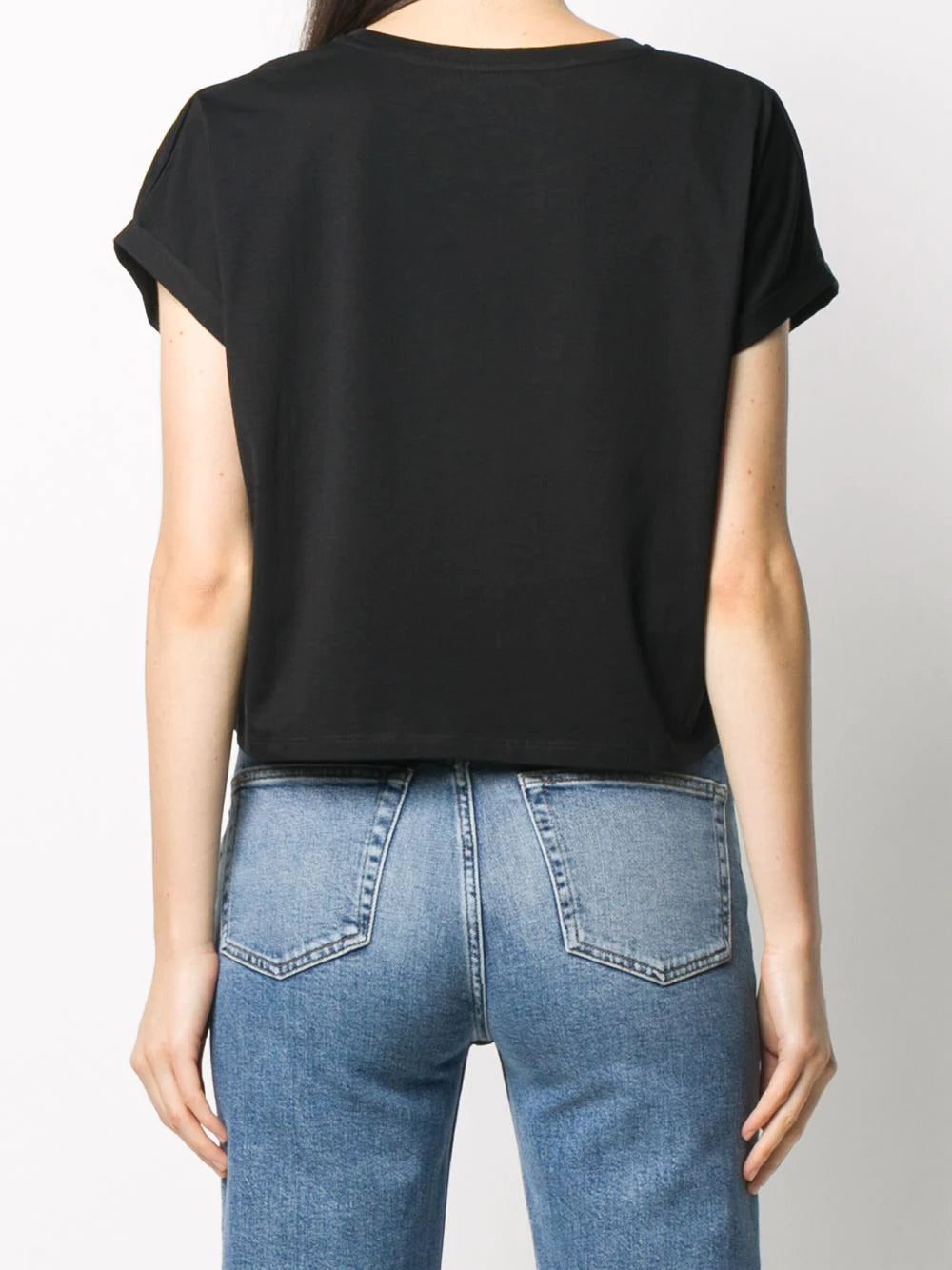 Balmain cropped logo T-shirt - Image 4