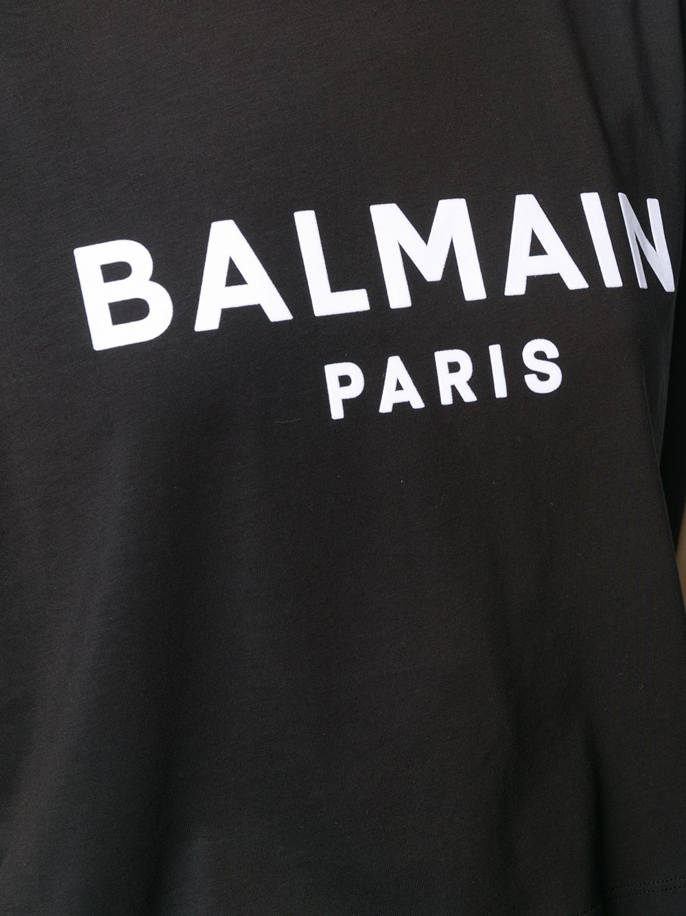 Balmain cropped logo T-shirt - Image 5