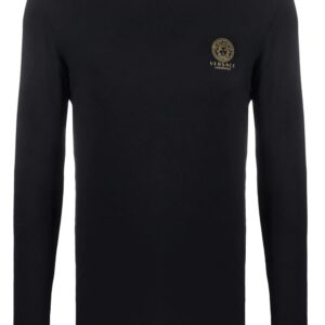 Versace  logo-print long-sleeve T-shirt