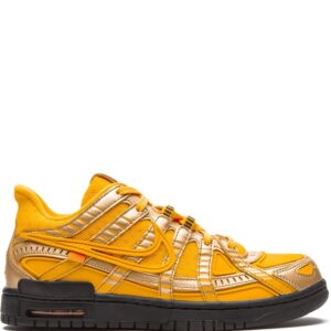 Nike X Off-White Air Rubber Dunk "University Gold" sneakers