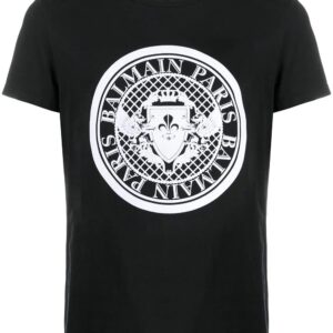 Balmain  flocked coin T-shirt