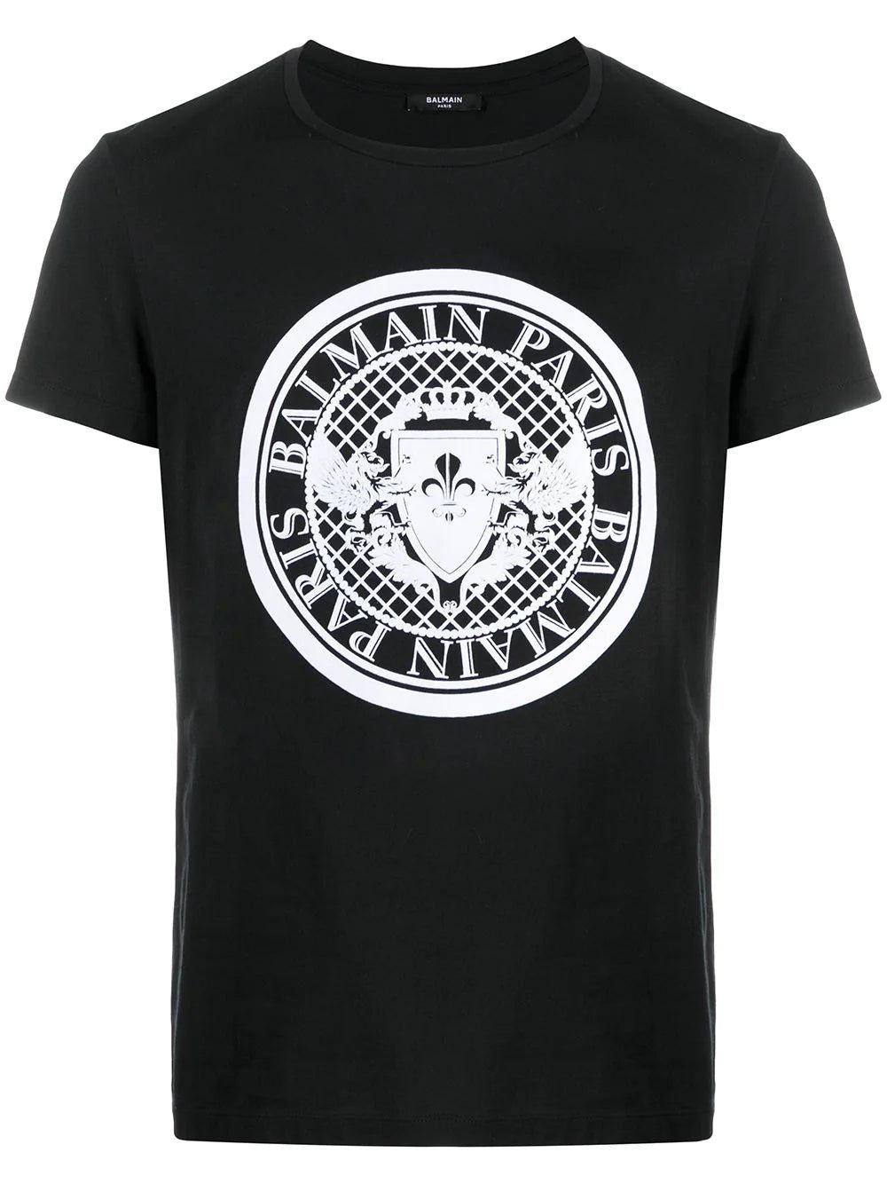 Balmain flocked coin T-shirt