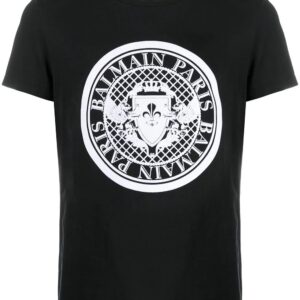 Balmain  flocked coin T-shirt