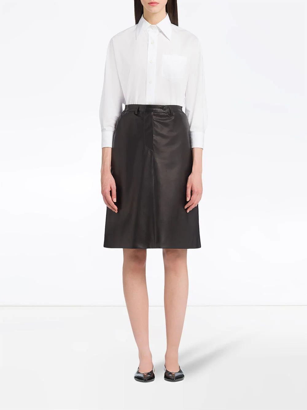 Prada straight-fit knee-length skirt - Image 2