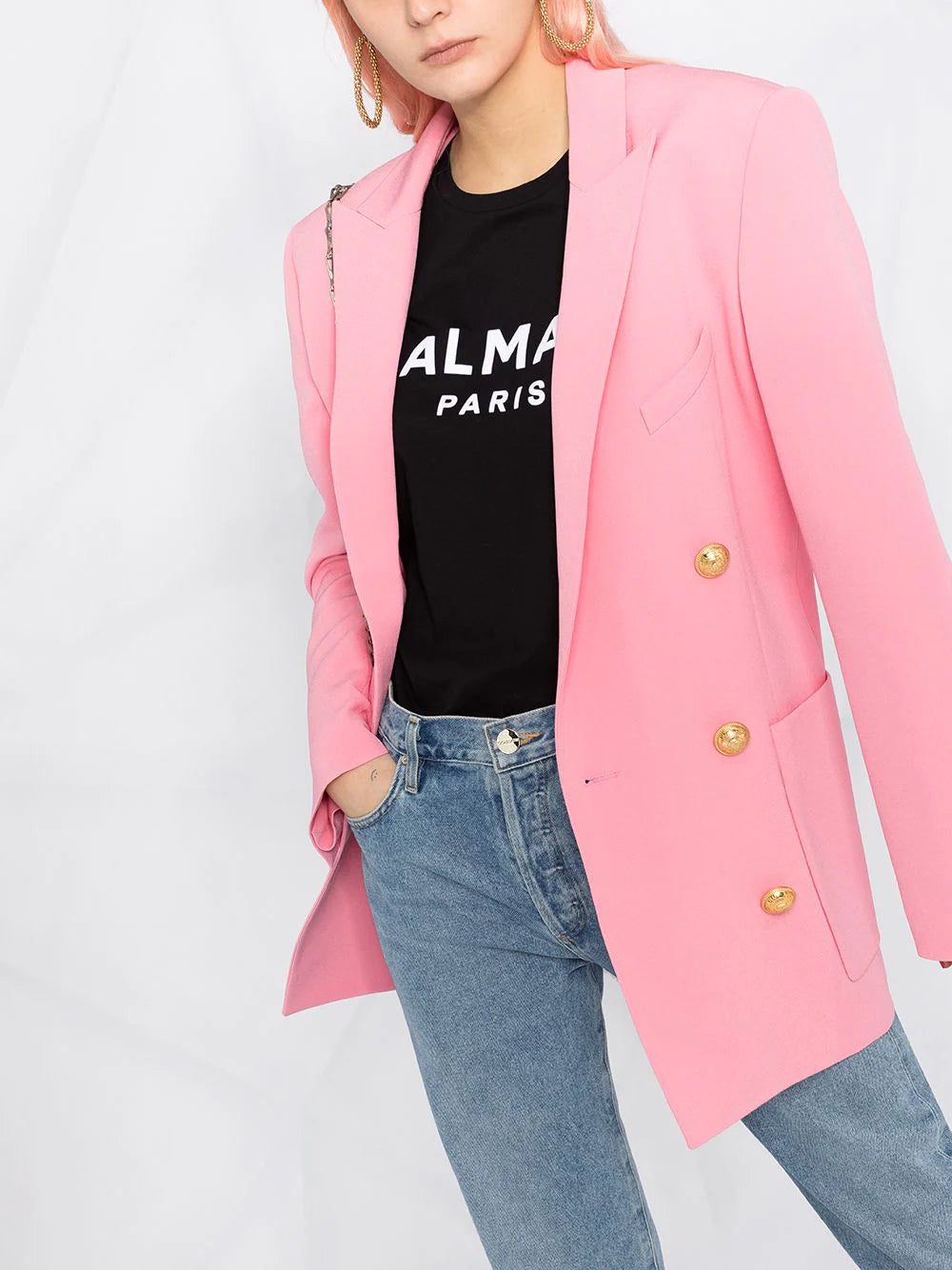 Balmain logo-print T-shirt - Image 4