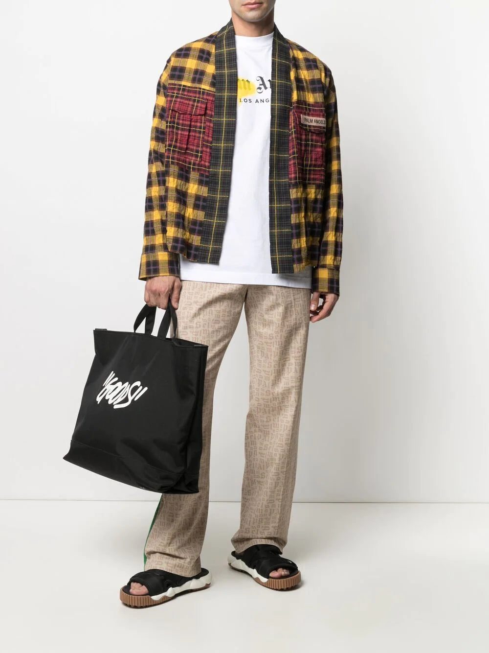 Palm Angels LA logo-print T-shirt - Image 2