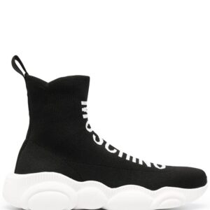 Moschino logo-print sock sneakers
