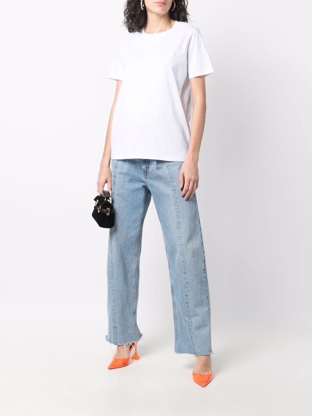 Balmain flocked logo T-shirt - Image 2