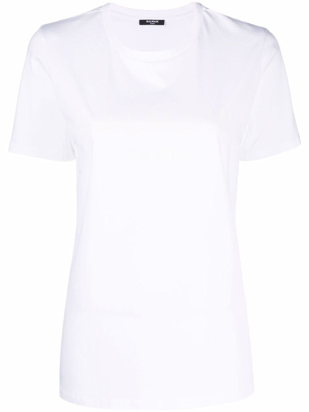 Balmain flocked logo T-shirt