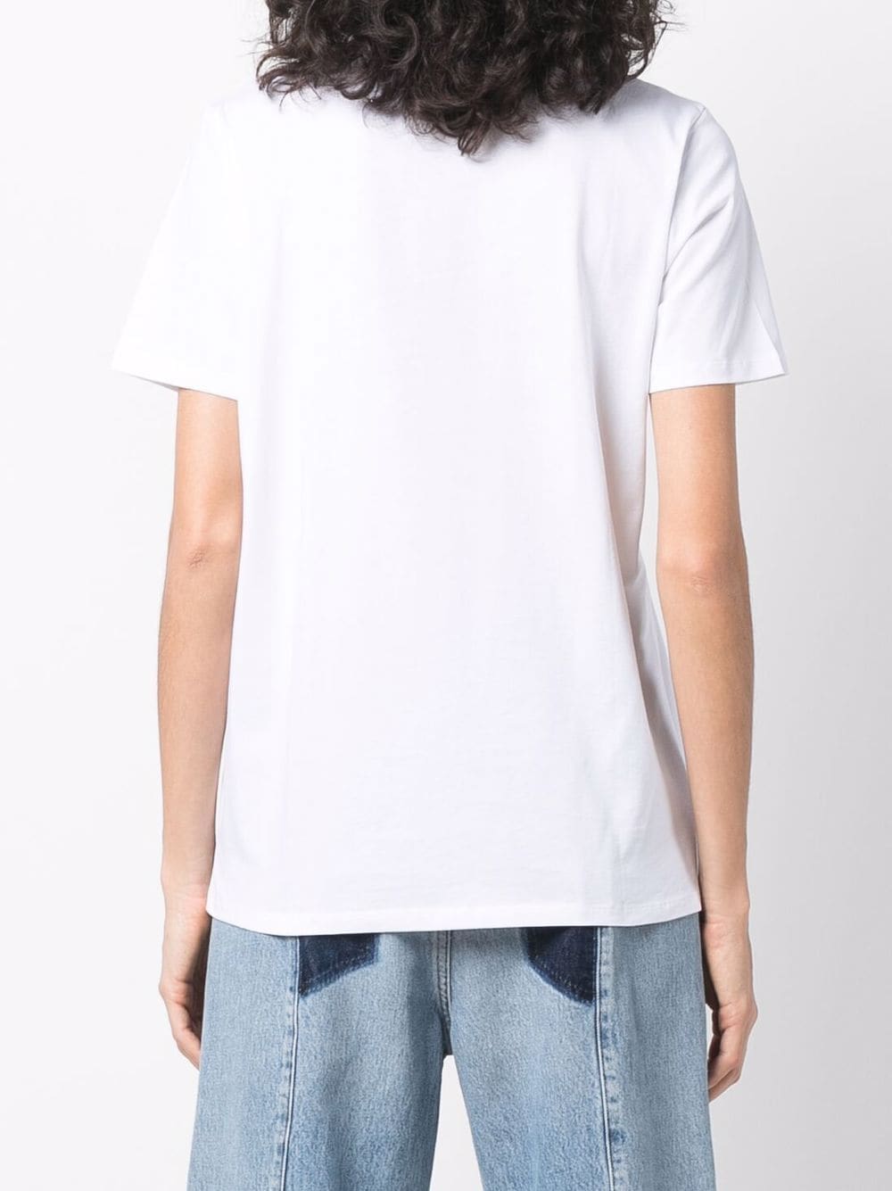 Balmain flocked logo T-shirt - Image 4