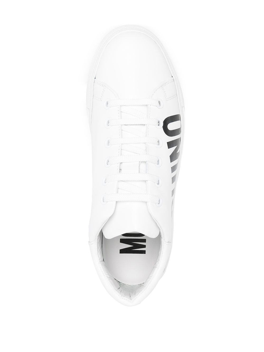 Moschino logo-print sneakers - Image 4