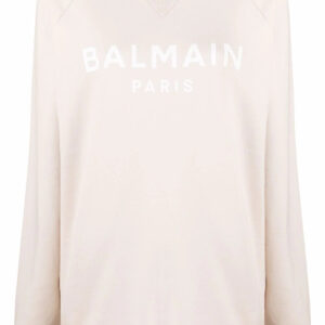 Balmain logo-print sweatshirt