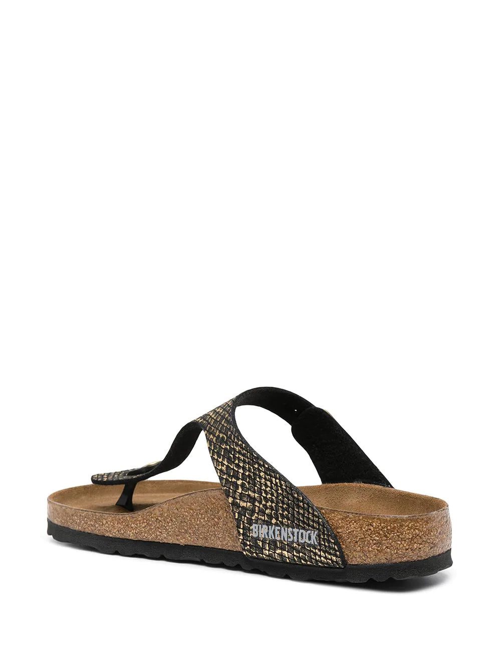 Birkenstock Gizeh snakeskin-effect sandals - Image 3