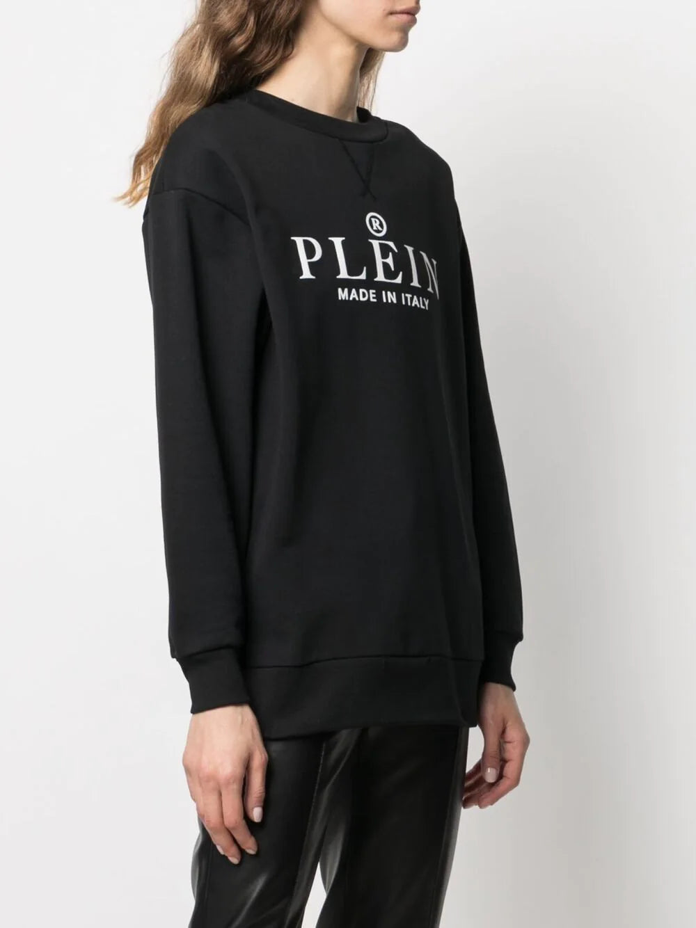 Philipp Plein logo-print cotton sweatshirt - Image 3