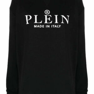 Philipp Plein logo-print cotton sweatshirt