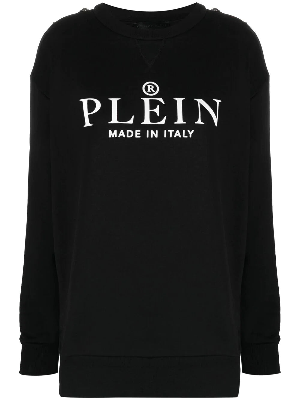 Philipp Plein logo-print cotton sweatshirt