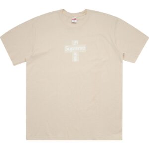 Supreme  cross box logo T-shirt