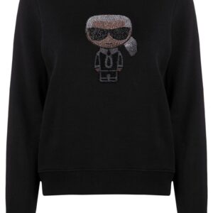Karl Lagerfeld K/Ikonik sparkle sweatshirt