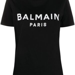 Balmain logo-print cotton T-shirt